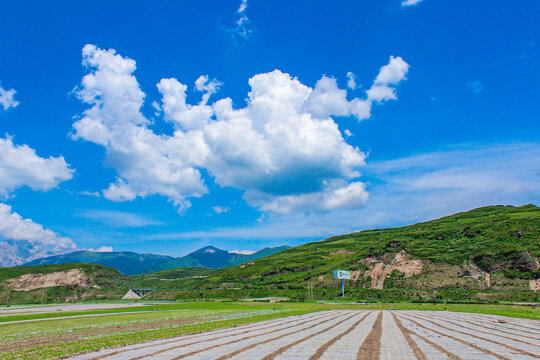 松潘风光