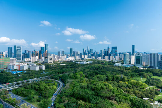 深圳粤海街道全景