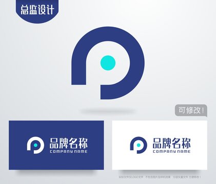 P字母logo