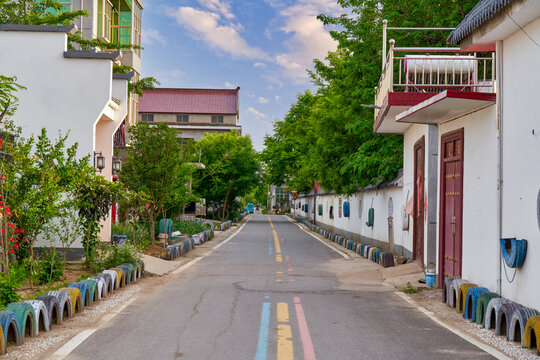 新农村街景