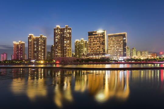 厦门海沧湖夜景