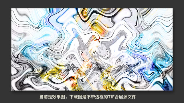 玄关抽象画