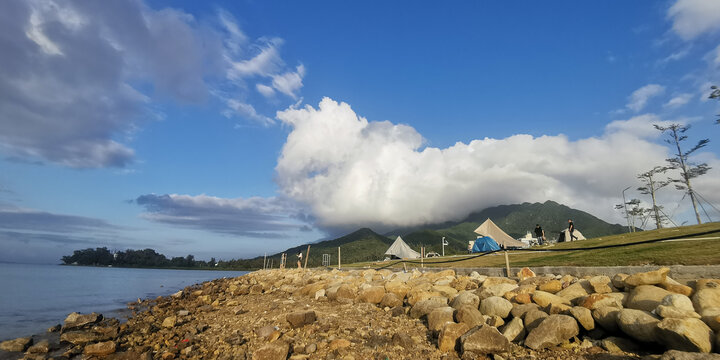 网红海滩