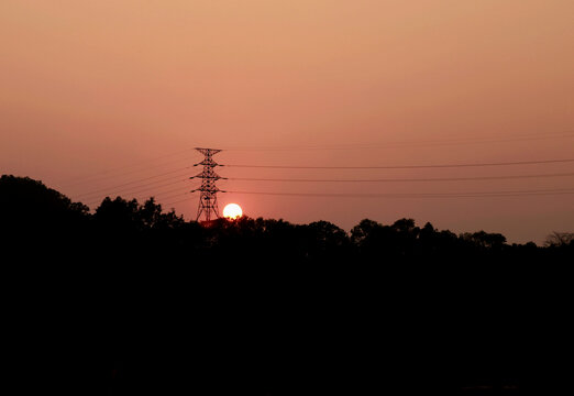 夕阳落日