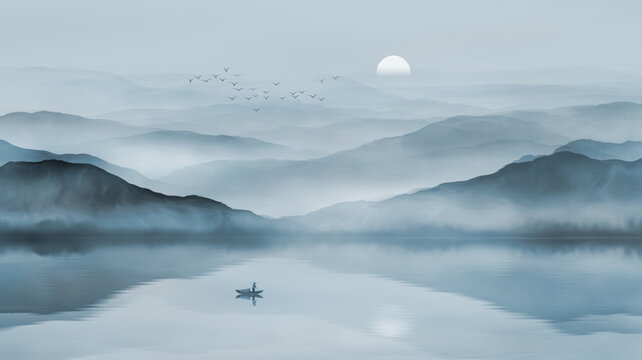山水畫