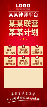 金融風(fēng)險展架