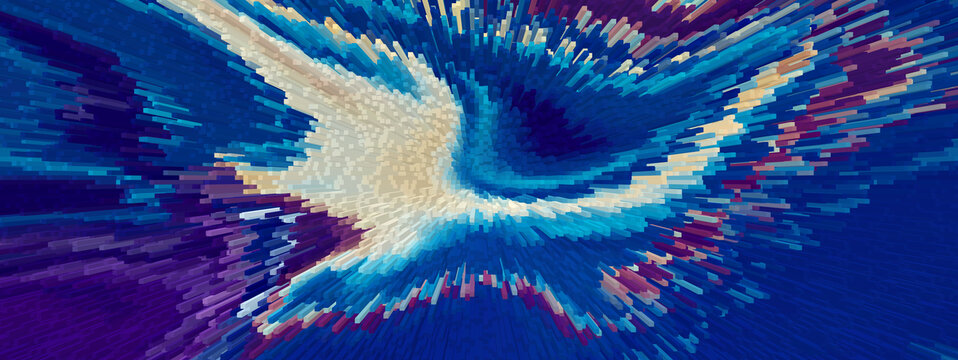 蓝色f抽象发布会地毯纹理