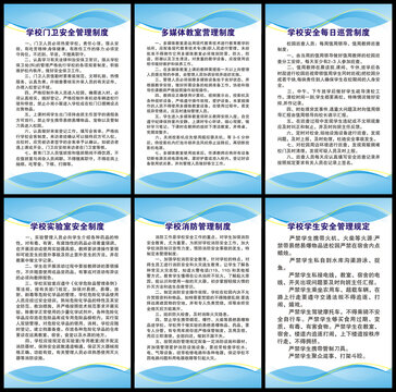 學(xué)校制度牌