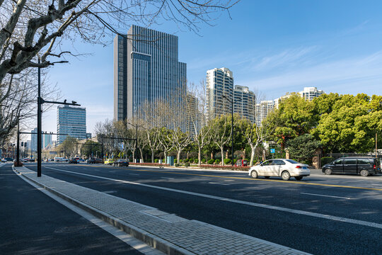 上海浦东街景