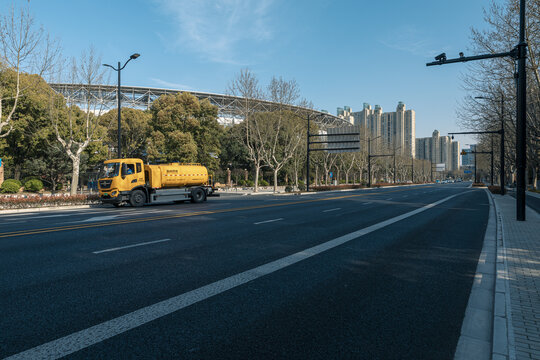 上海浦东街景