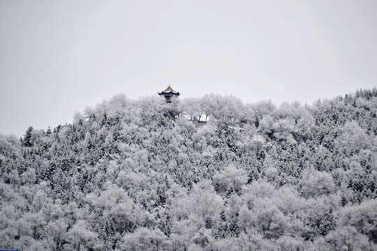 二郎山雪韵