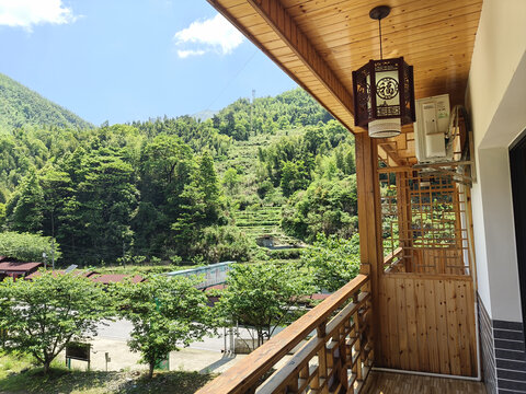 周洛大峡谷客栈外景