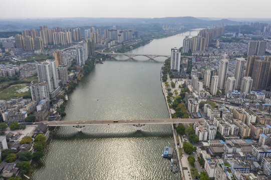 重庆合川涪江三桥