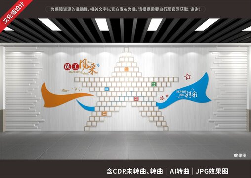 員工風(fēng)采文化墻