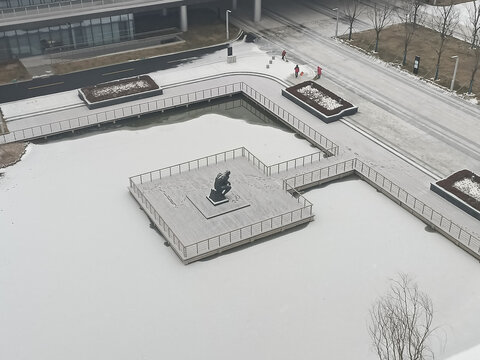 研究院雪景