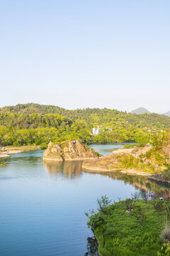 永嘉楠溪江山水风景