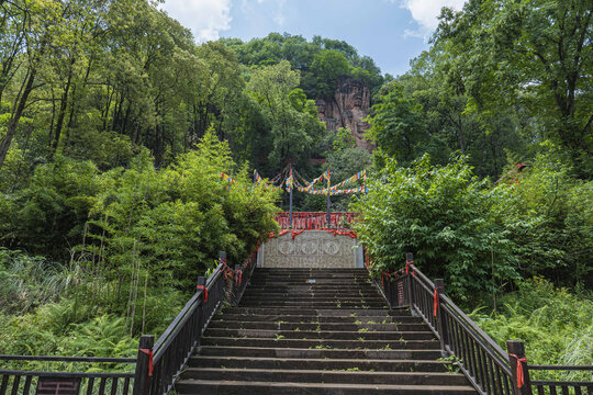 寺院佛教彭祖山