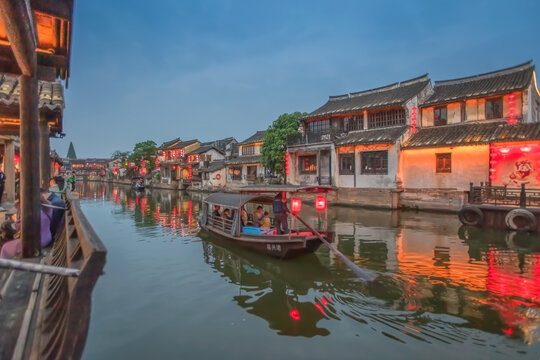 西塘古镇夜景