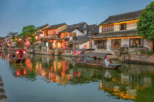 西塘古镇夜景