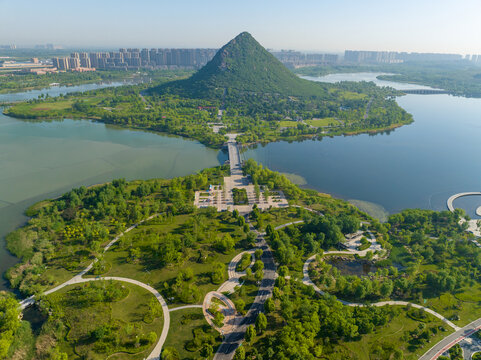 济南华山和华山湖湿地公园