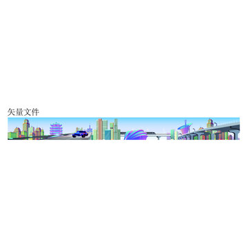 武漢地標(biāo)矢量素材