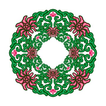 傳統(tǒng)矢量圖案