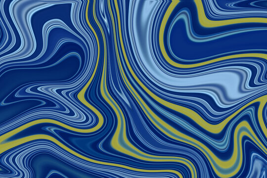 蓝色抽象几何条纹