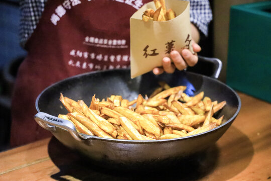 網紅炸薯條
