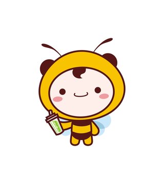 卡通可愛小蜜蜂