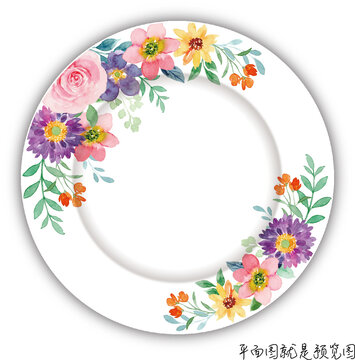 餐具花面