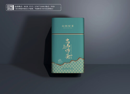 茶叶铁罐包装设计