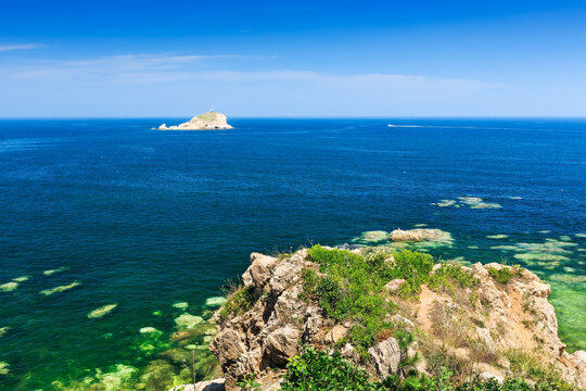 养马岛大海风光