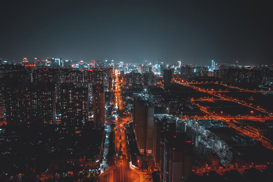 成都城市夜景