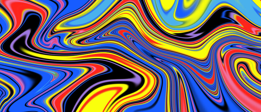 流體波紋地毯紋理