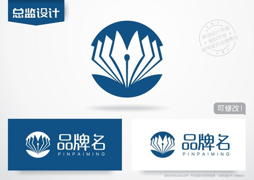 图书logo成人教育