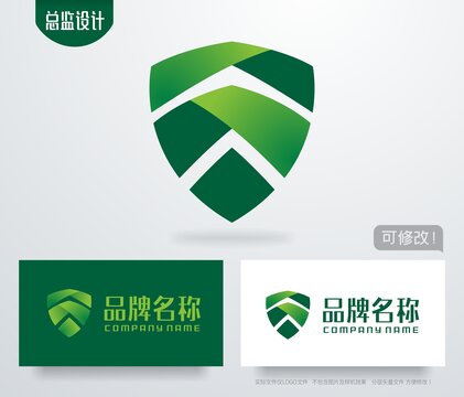 盾牌logo农业公司标志