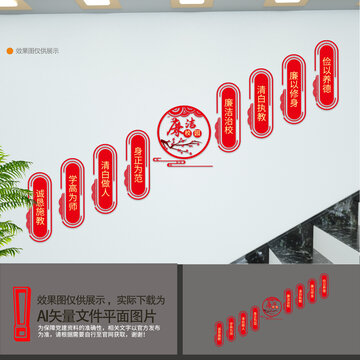 廉潔校園樓梯