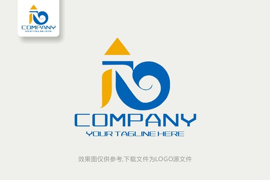 IN字母标志互联网LOGO