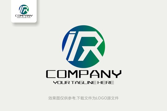 IR字母科技电子ITLOGO