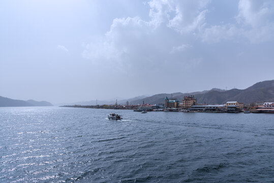 中国辽宁丹东宽甸河口风景区