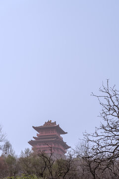 中国辽宁丹东锦江山公园风景