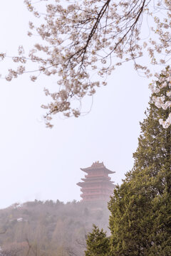 中国辽宁丹东锦江山公园风景