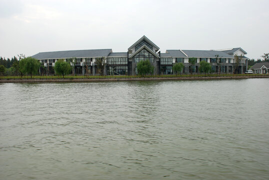 上海崇明岛明珠湖公园