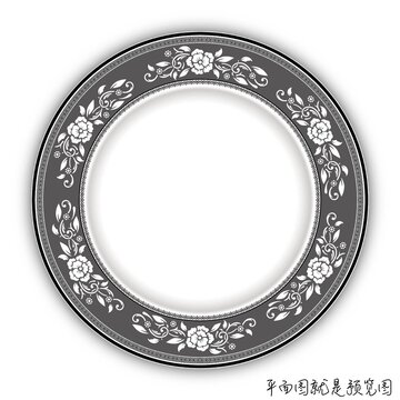 餐具花面