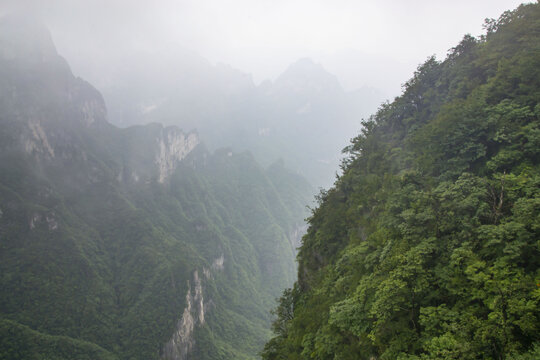 湖南张家界天门山景区