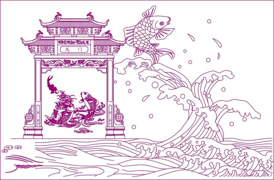黃泥鯉魚龍門