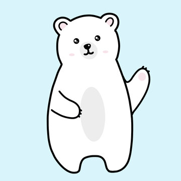 卡通熊插畫