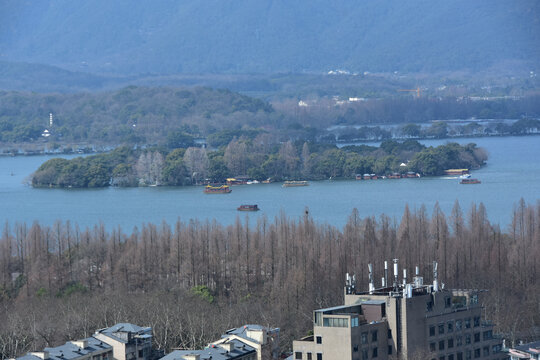 杭州西湖雷锋塔断桥灵隐寺