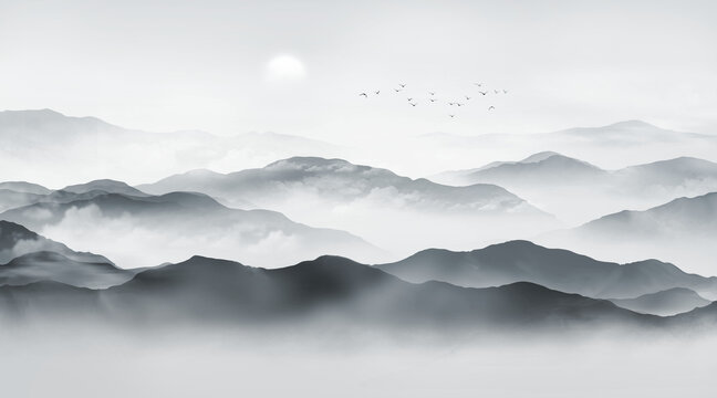 山水圖