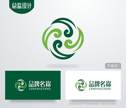 碳交易logo绿色